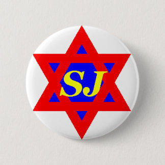 Badge Rond 5 Cm Pin superbe de juif