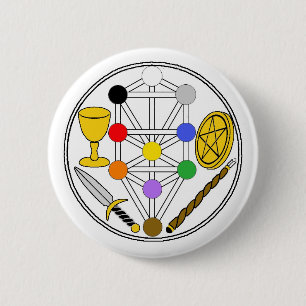 Badge Rond 5 Cm Pin-Sur l'insigne - Magick cérémonieux