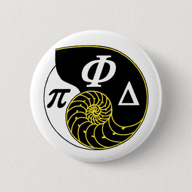 Badge Rond 5 Cm Pin-Sur l'insigne - Mathemagicks (Devant)