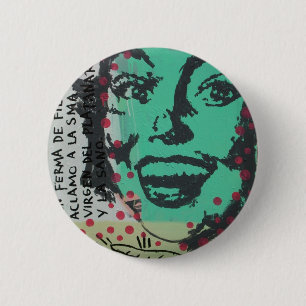 Badge Rond 5 Cm Pin-up sans titre