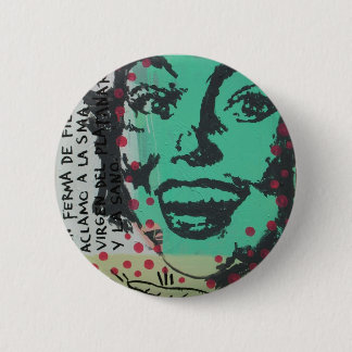 Badge Rond 5 Cm Pin-up sans titre