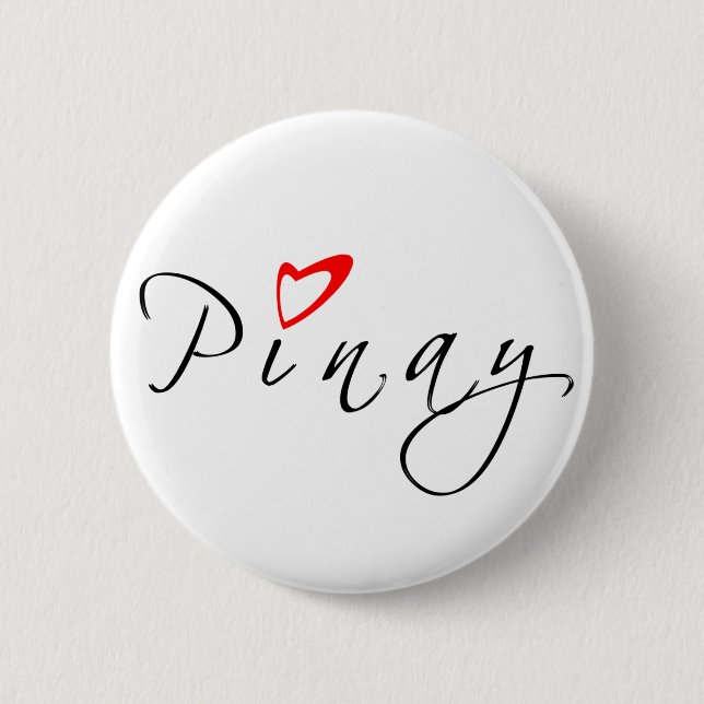 Badge Rond 5 Cm Pinay (Devant)