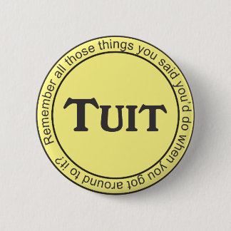 Badge Rond 5 Cm Pinceau de teint rond