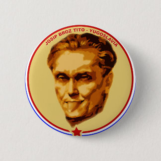 BADGE ROND 5 CM PINCES DE TITO