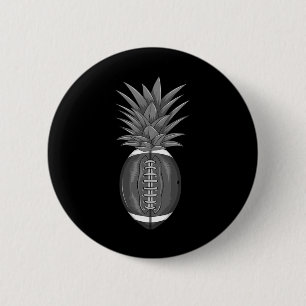 Badge Rond 5 Cm Pineapple de Footbyll Cool Drôle Kick Byll Fan Ath