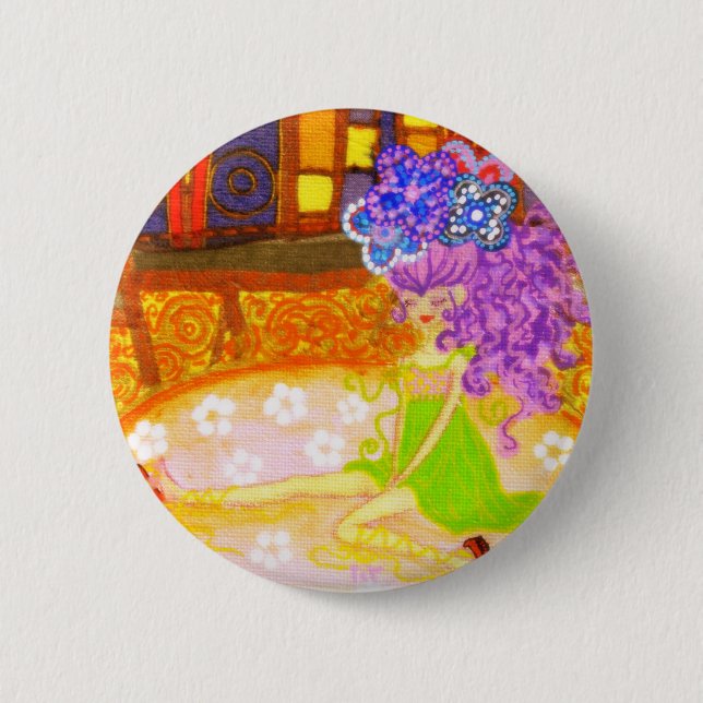 Badge Rond 5 Cm pink lolita (Devant)