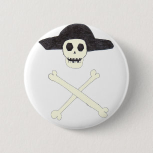 Badge Rond 5 Cm pirate