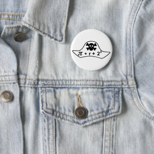 Badge Rond 5 Cm Pirate