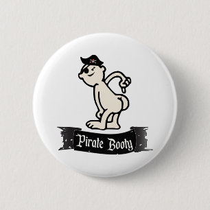 Badge Rond 5 Cm Pirate