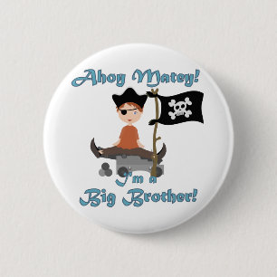 Badge Rond 5 Cm Pirate Big Brother