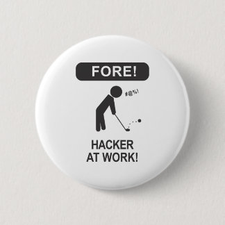 BADGE ROND 5 CM PIRATE INFORMATIQUE AU TRAVAIL