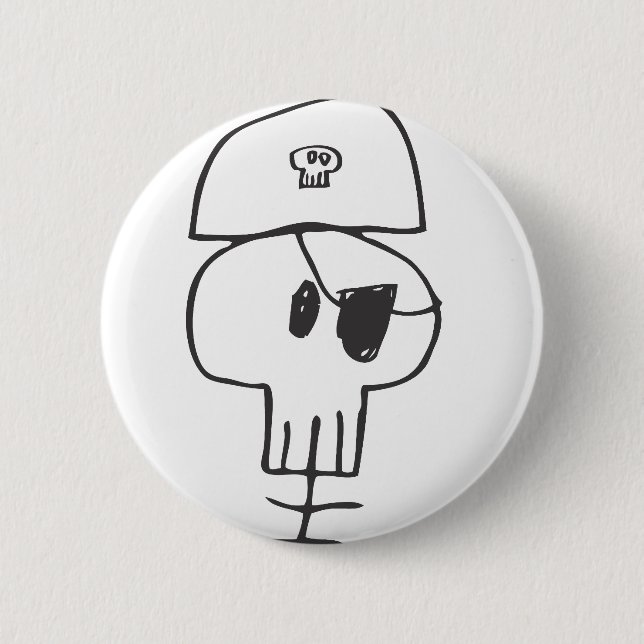 Badge Rond 5 Cm Pirates (Devant)