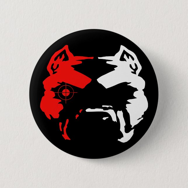 Badge Rond 5 Cm Pitbull (Devant)