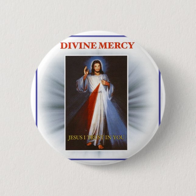 Badge Rond 5 Cm Pitié divine (Devant)