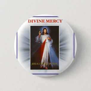 Badge Rond 5 Cm Pitié divine