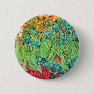 Badge Rond 5 Cm PixDezines van gogh iris/st. rémy