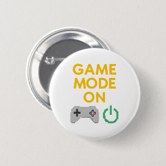 Badge Rond 5 Cm Pixel Art Gaming Design"