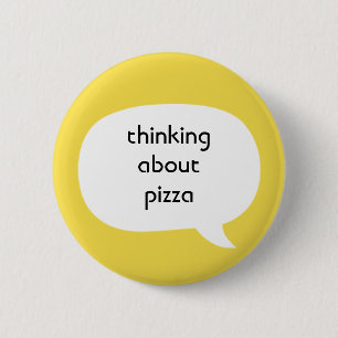 Badge Rond 5 Cm Pizza
