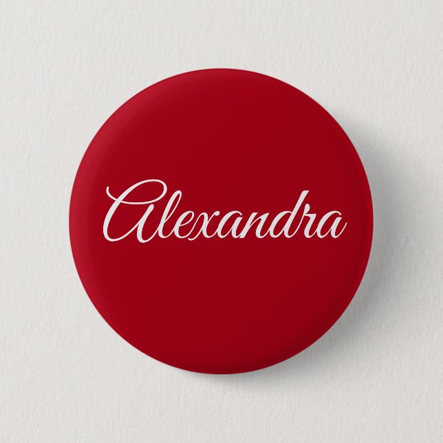 Badge Rond 5 Cm placer votre nom (Devant)