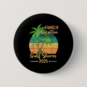Badge Rond 5 Cm Plage de Gulf Shores Alabama Vacances en Famille 2
