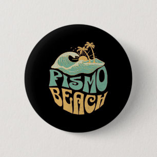 Badge Rond 5 Cm Plage de Pismo _2