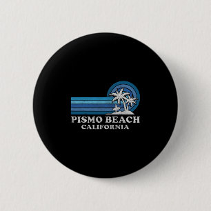 Badge Rond 5 Cm Plage de Pismo Californie Vacances d'été en famill