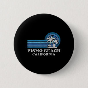 Badge Rond 5 Cm Plage de Pismo Californie Vacances d'été en famill