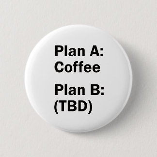 Badge Rond 5 Cm Plan café