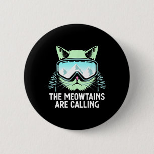 Badge Rond 5 Cm Planche à neige Ski Art Pour Hommes Femmes Enfant