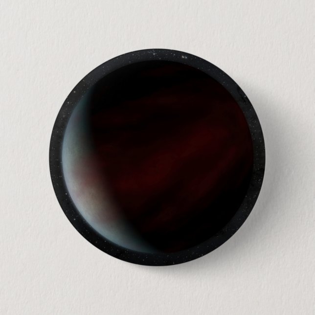 Badge Rond 5 Cm Planètes Orbitant L'Étoile Solaire Epic 249731291 (Devant)