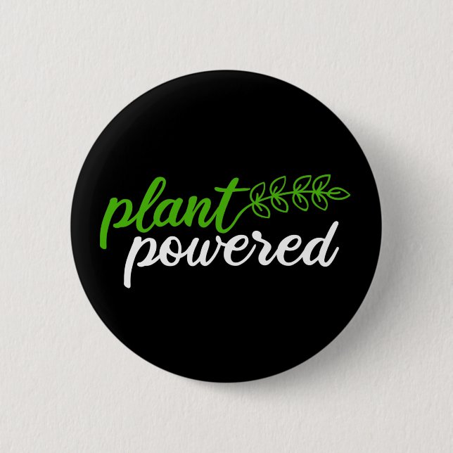Badge Rond 5 Cm Plante (Devant)