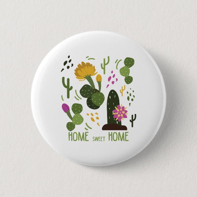 Badge Rond 5 Cm plantes et fleurs 18 (Devant)