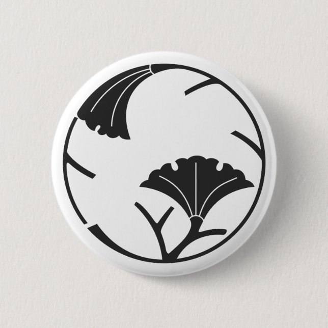 Badge Rond 5 Cm plantes [Famille Crest] (Devant)