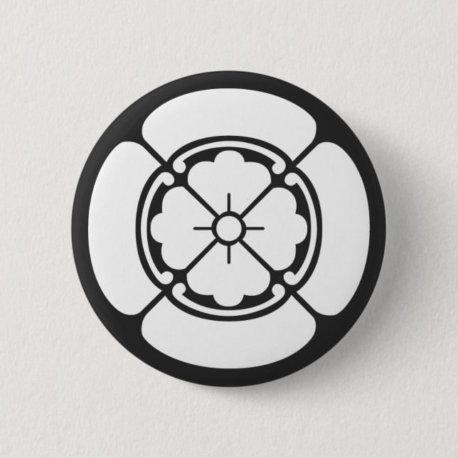 Badge Rond 5 Cm plantes [Famille Crest] (Devant)