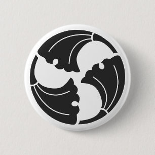 Badge Rond 5 Cm plantes [Famille Crest]