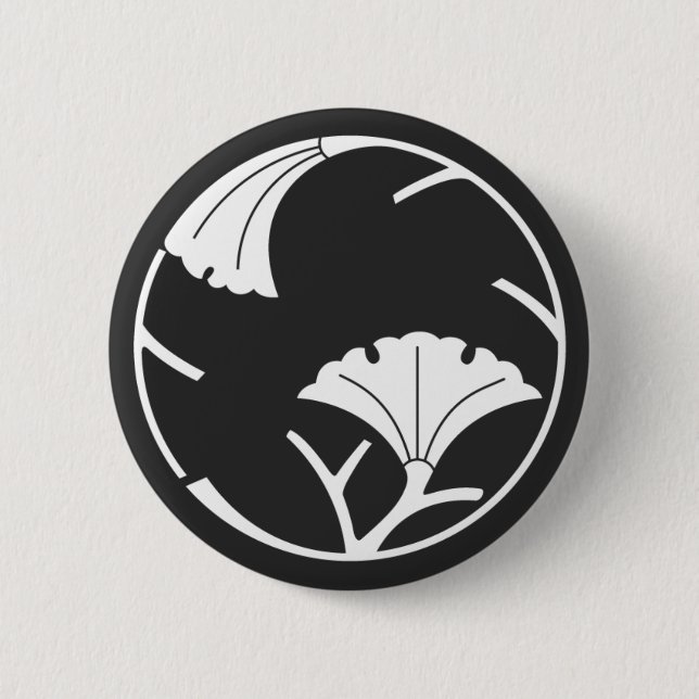 Badge Rond 5 Cm plantes [Famille Crest] (Devant)
