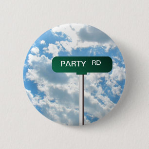 Badge Rond 5 Cm Plaque de rue nommée personnalisée de route sur