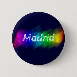 Badge Rond 5 Cm Plaque Madrid Gay (Button Madrid Gay)