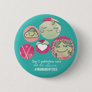 Badge Rond 5 Cm Plaque ronde 5cm Suis 1 face authentique de la