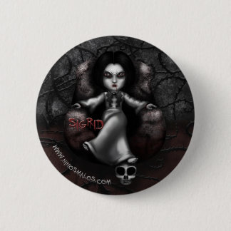 Badge Rond 5 Cm Plaque Sigrid