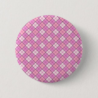 Badge Rond 5 Cm Plat rose