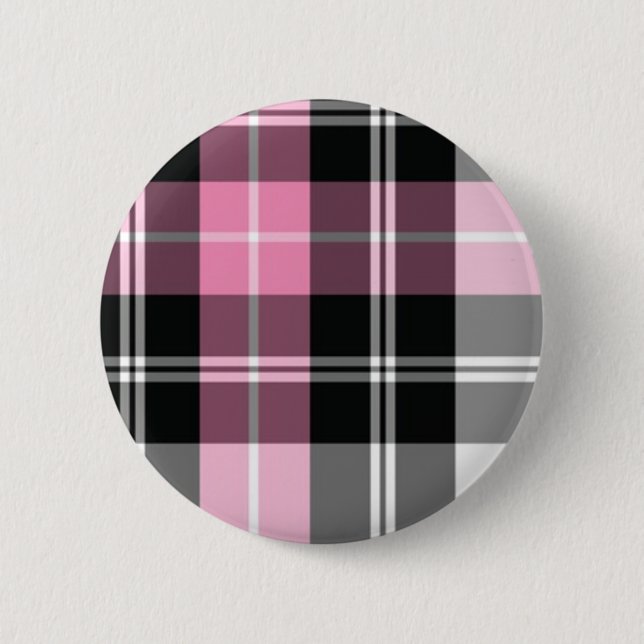 Badge Rond 5 Cm plâtre rose (Devant)