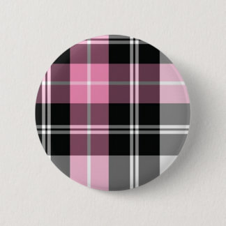 Badge Rond 5 Cm plâtre rose