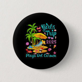 Badge Rond 5 Cm Playa Del Carmen Beach Mexico Summer Girls Trip 20