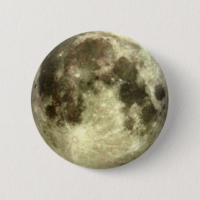 Badge Rond 5 Cm Pleine lune (Devant)