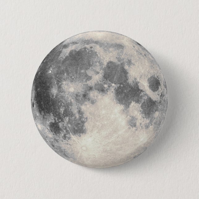 Badge Rond 5 Cm Pleine lune (Devant)