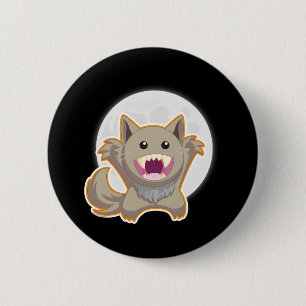 Badge Rond 5 Cm Pleine lune