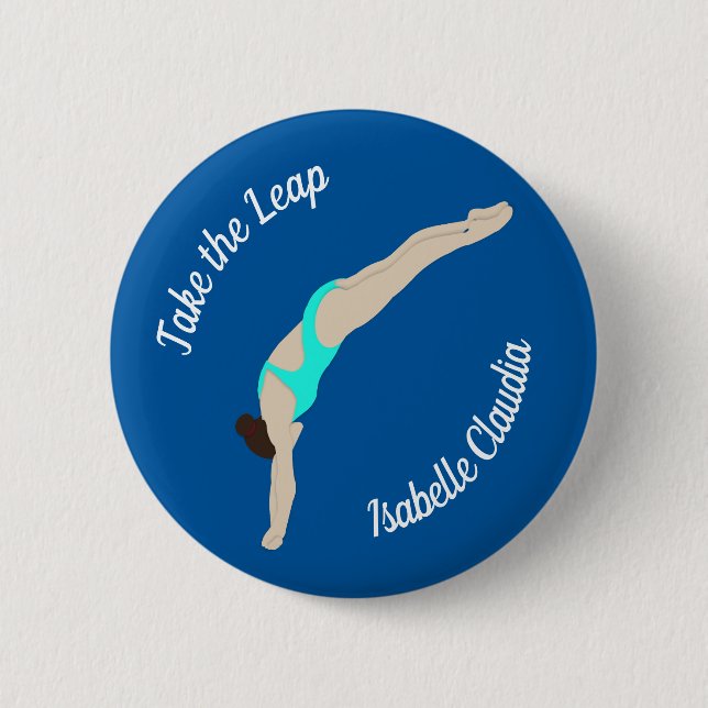Badge Rond 5 Cm Plongée (Devant)