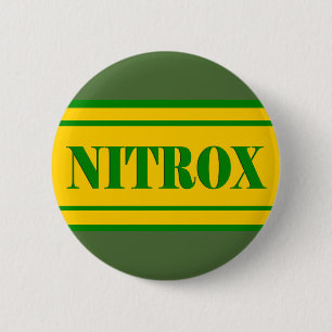 BADGE ROND 5 CM PLONGEUR AUTONOME DE NITROX DE LOGO DE PLONGÉE DE