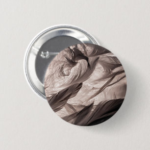 Badge Rond 5 Cm Plumes